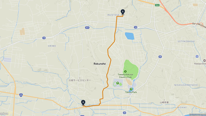 เส้นทางเดินป่า Rokunohe