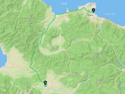 小樽運河 → 倶知安町