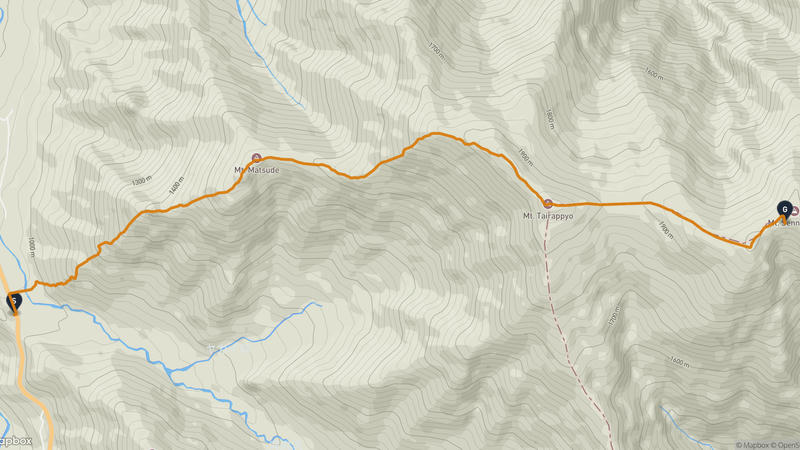 Yuzawa to Sen no Kurayama Hiking Route