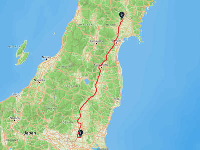 筑西市 → 栗原市