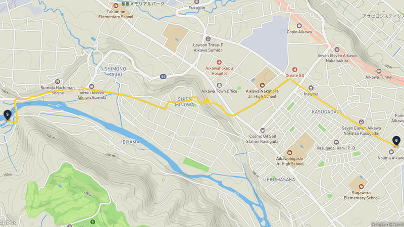 愛川町 登山路線
