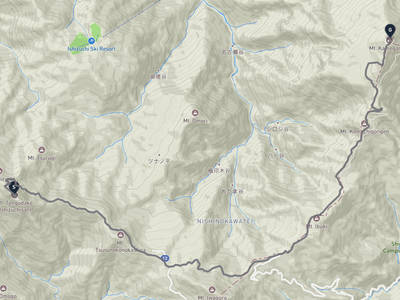 Mount Ishizuchi → Kamegamori