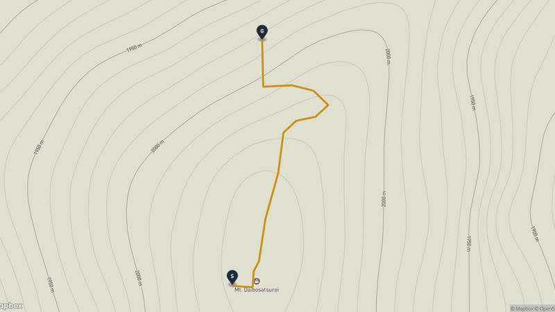 Mount Daibosatsu Hiking Route