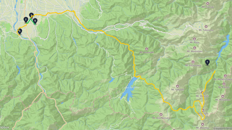 เส้นทางเดินป่า Toyama