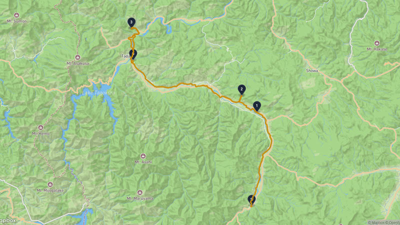 Minamiaizu to Tadami Hiking Route