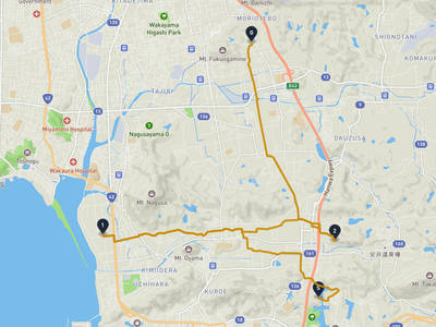 海南市 → 日前宮