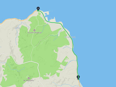 Cape Sōya → Wakkanai