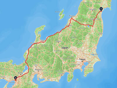 仙台市太白区 → 堂島川