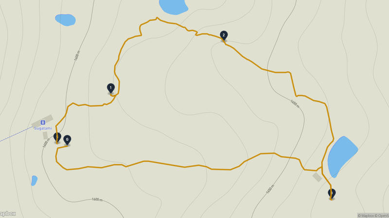 Asahi-dake Hiking Route