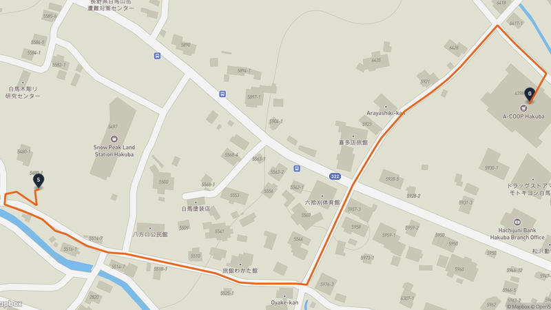 Hakuba Hiking Route