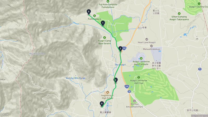 富士宮市 登山路線