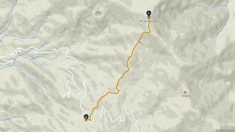 Mount Daibosatsu Hiking Route