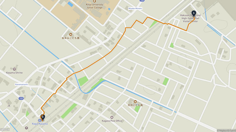 白山市 ハイキングルート