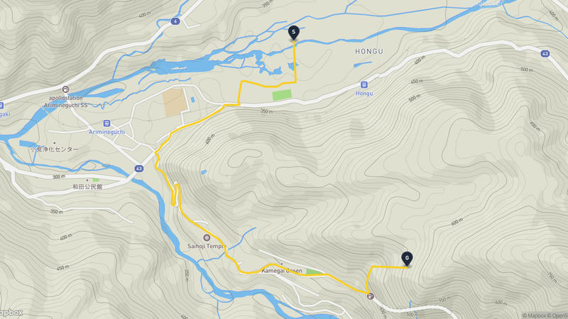 Tateyama to Toyama Hiking Route