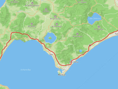 千歳市 → 八雲町