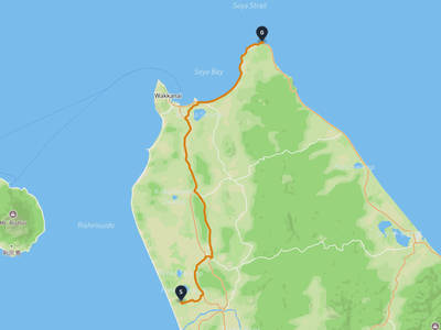 幌延町 → 宗谷岬