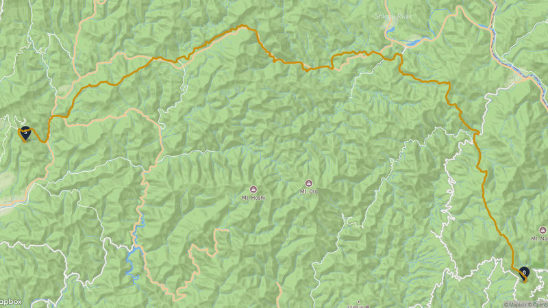 上富田町至熊野那智大社 登山路線