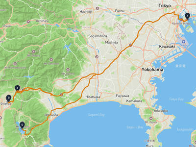 아시노호 → Gotemba