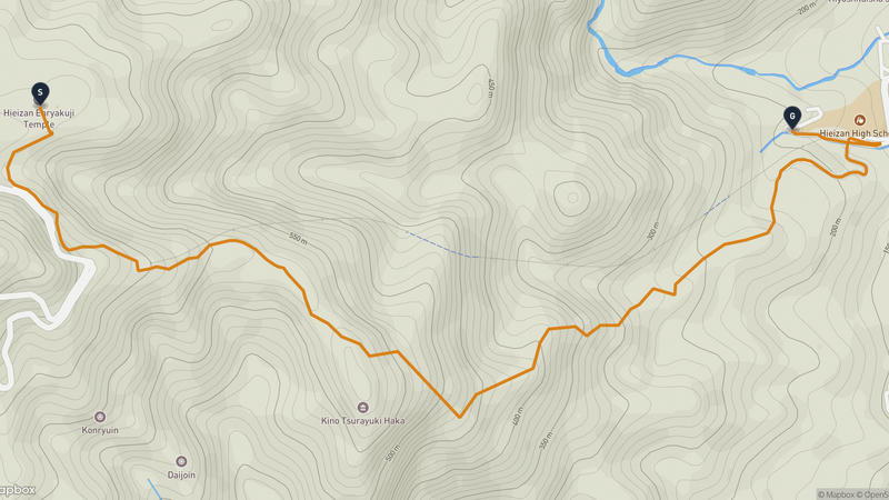 Mount Hiei Hiking Route
