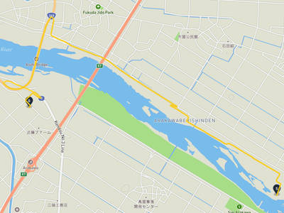 村上市 → 荒川