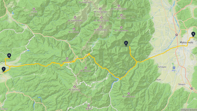 Matsumoto to Takayama Drive