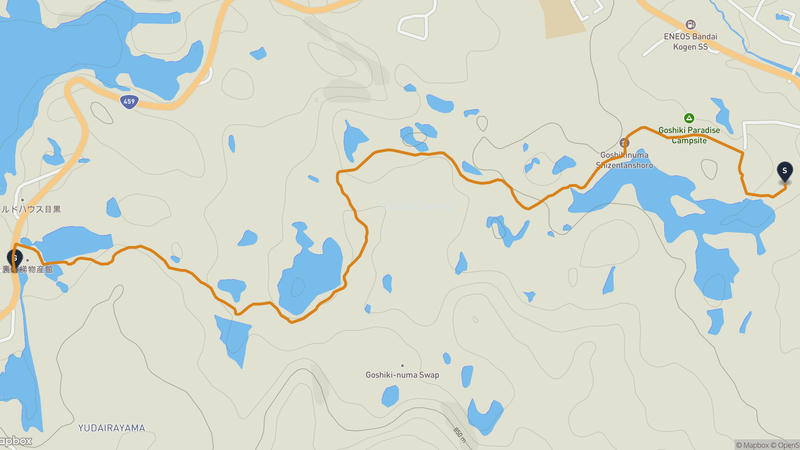 Morohashi Museum of Modern Art to Kitashiobara Hiking Route