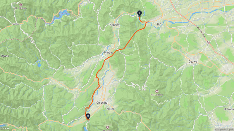 Tamayodo Dam to Chichibu Drive