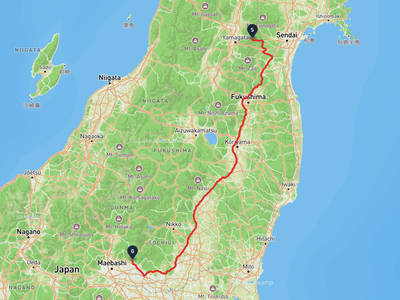 仙台市太白区 → みどり市
