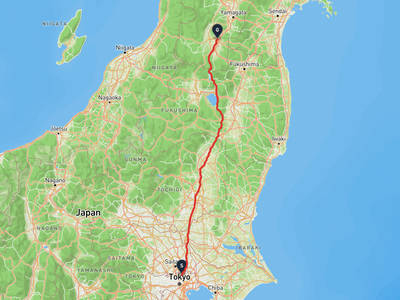 隅田川 → 南陽市