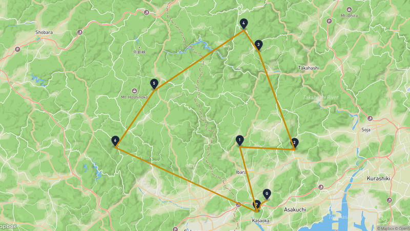 Kasaoka Cycling Route