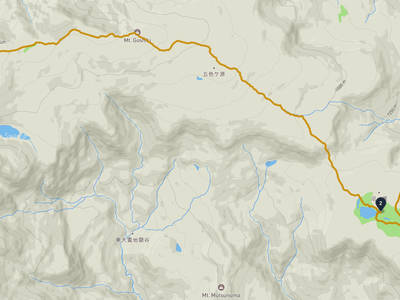 托穆劳西山 → 上川町