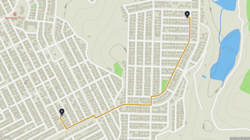Hannan Hiking Route
