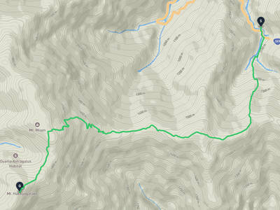 天川村 → 八經岳