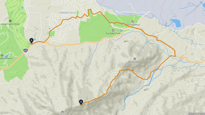 Mount Ashitaka Hiking Route