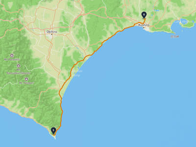 えりも町 → 釧路濕地