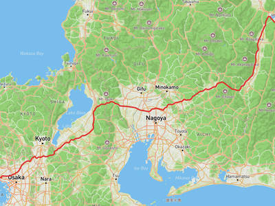 明石市立天文科學館 → 北杜市