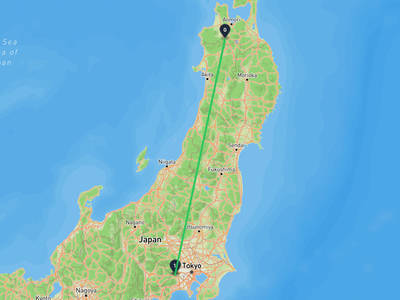 明治之森高尾國定公園 → 大鰐町