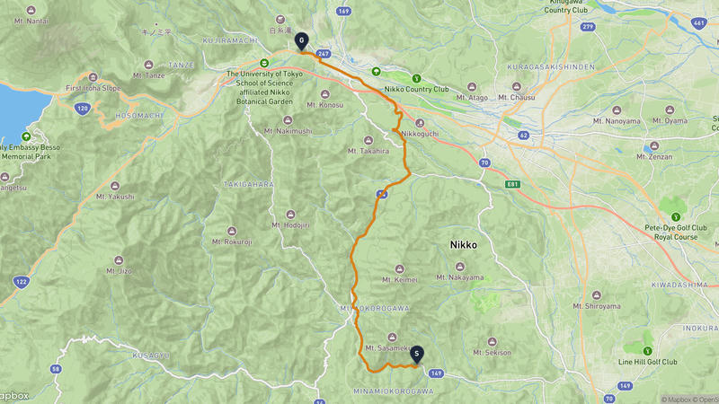 Nikko to Rinnō-ji Temple Hiking Route