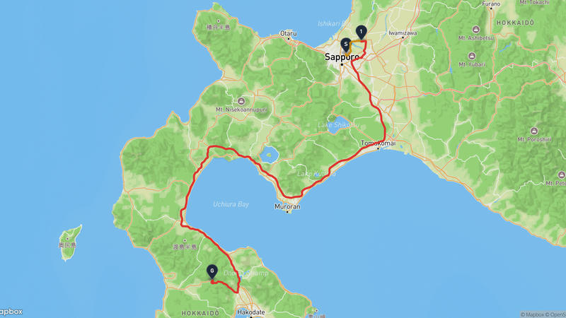札幌市東区至厚沢部町 駕車路線
