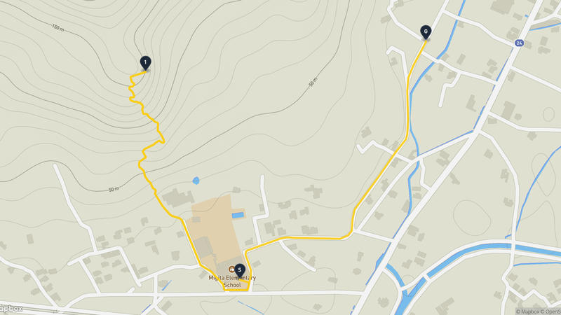 防府天滿宮 徒步路线