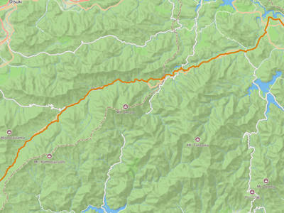 相模原市緑区 → 山中湖