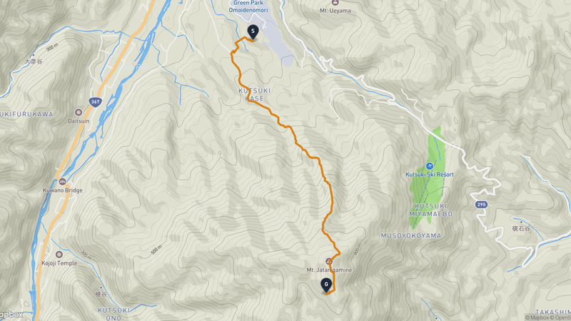 Takashima Hiking Route