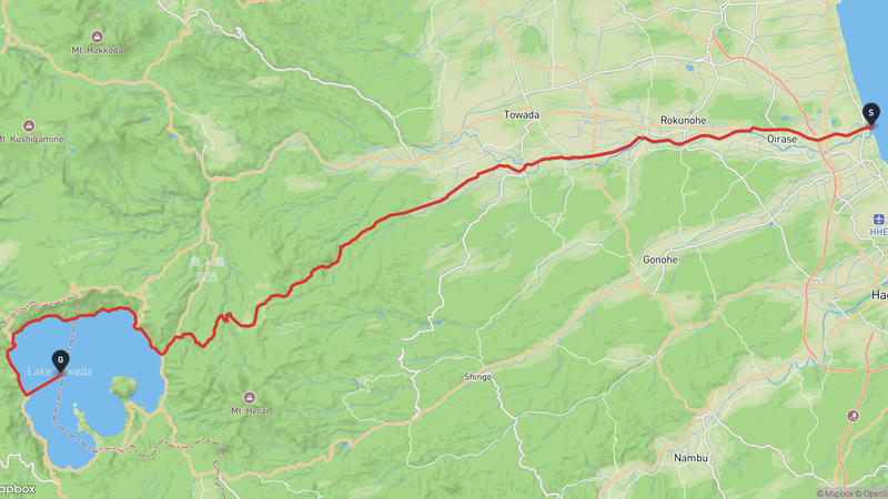 Oirase River to Lake Towada Hiking Route
