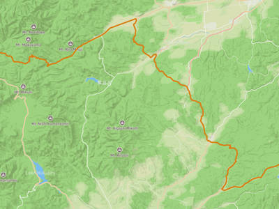 上川町 → 阿寒湖