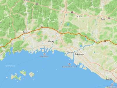 神戸市北区 → 備前市