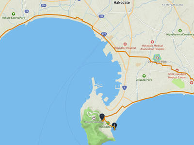 市立函館博物館 → 北斗市