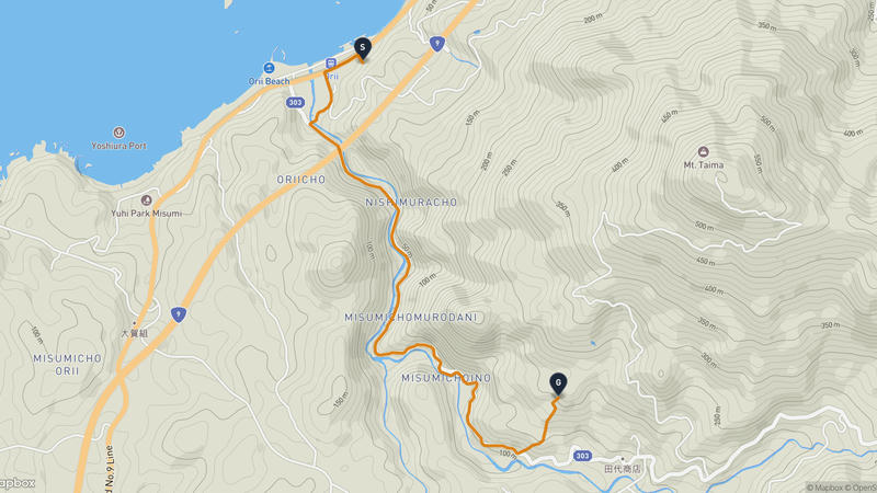 Hamada Hiking Route