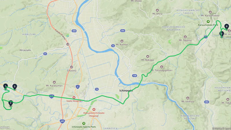 一関市 駕車路線