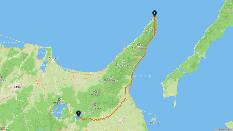 เส้นทางเดินป่า ทะเลสาบมะชู-Cape Shiretoko