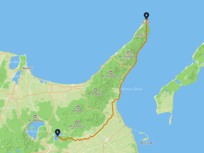 ทะเลสาบมะชู → Cape Shiretoko